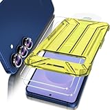 Fotbor 2+1 Pack for Samsung Galaxy S26 Plus Screen Protector with Camera Lens Protector, 0.1s Fingerprint Unlocking, Shock - Absorbing Pro Series Tempered Glass, [Precision - Align] Quickfit