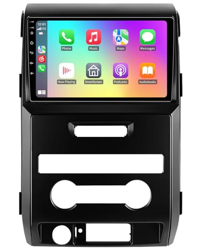 (4GB+32GB) Car Stereo Upgrade Radio for Ford F150 2009 2010 2011 2012 2013 2014,Android 13 with Wireless Carplay Android Auto Support FM RSD Bluetooth 5.0, 5G WiFi
