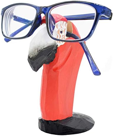 VIPbuy Handmade Labrador Retriever Shape Wood Carving Glasses Spectacle Holder Stand Sunglasses Display Rack Home Office Desk Décor