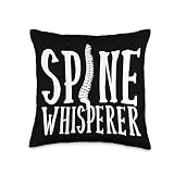 Chiropractic Spine Chiropractor Throw Pillow