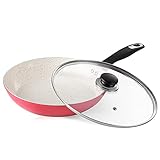 CS KOCH SYSTEME Stone Earth Nonstick FryingPan, Nonstick Omelet Pan Skillet for All Stove Tops...