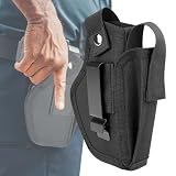 KANCOKIT Universal Concealed Carry Holster, IWB/OWB 9mm Pist...