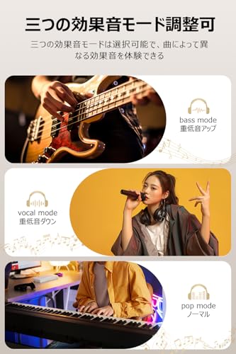 【雑音を軽減・音楽に集中】ヘッドホン ヘッドホンbluetooth Bluetooth5.4 ワイヤレスヘッドホン ANCノイズキャンセリング ANC+ENC対応 マイク付き 最大48時間連続再生 有線・無線両用 EDR HIFI音質 遅延なし 多機種対応 ハンズフリー通話 密閉型 音漏れ防止 軽量 折り畳み可能 通勤/通学/音楽/映画/ゲーム/日本語取扱説明書付属 ブラック 商品画像8
