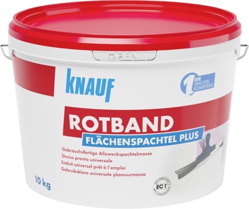 Knauf Rotband Flächenspachtel Plus 10 kg Spachtelmasse
