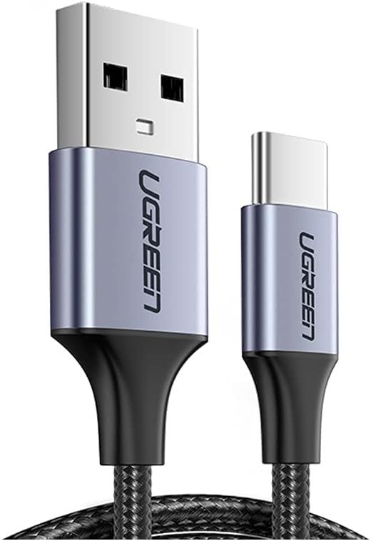 Cabo de Dados Ugreen US288 Usb Tipo C para Usb 2.0 3m Velocidade de Até 480Mbs para Carregamento Rápido/No Brasil