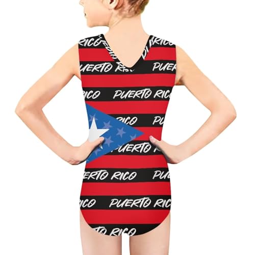 Image of Cartoon Pattern Kids Girls Bathing Suits One Piece Swimsuit Soft & Quick Dry, 5-14Years