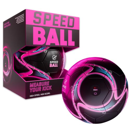 strikesphere Speed Ball – Digital Display; Measures Kick Speed 0-999