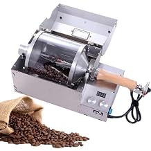 Automatic Coffee Roaster1200W, 500g Home Coffee Bean Baking Machine, Automatic Small Hot Air Coffee Roaster,Nut Peanut Cashew Chestnut Roasting