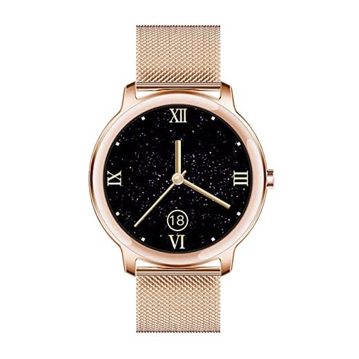 Kvinna Casual Smart Watch Hjärtfrekvens Blodtryck Sömn Hälsa Övervakning Klocka Fjärrkontroll Kamera Kvinna Sport Klocka (Color : A)