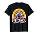 Preschool Dream Team Rainbow Back to School Teacher Kids T-Shirt