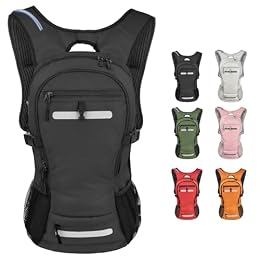 Zavothy 20L Multipurpose Hiking Backpack with 3L Water Bladder – Durable Hydration Backpack with Insulated Bladder Compartment, Hidden Helmet Holder & Rain Cover – for Hiking, Commuting, and Camping