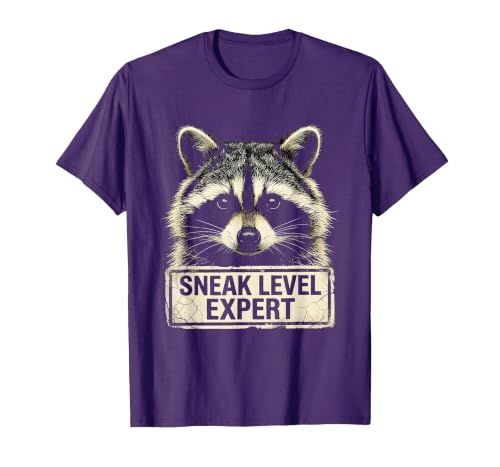 Sneak Level Expert Camo Kids T-Shirt, Men, Purple, S
