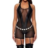 Forplay Women's Turn Back Time Celebrity Costume, Black, XS/S