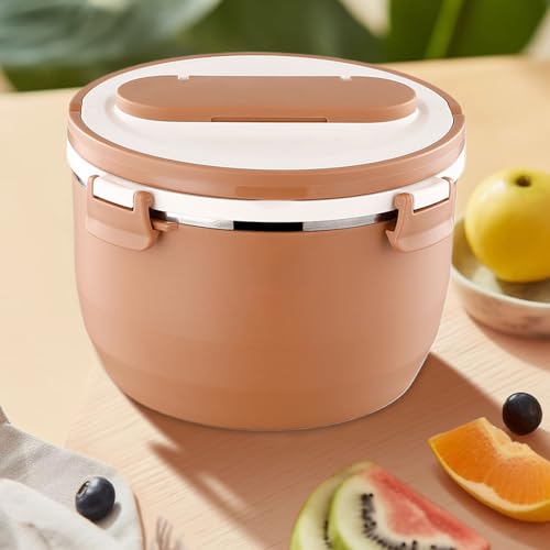 Recipiente térmico de comida con compartimentos múltiples para almuerzos escolares 4