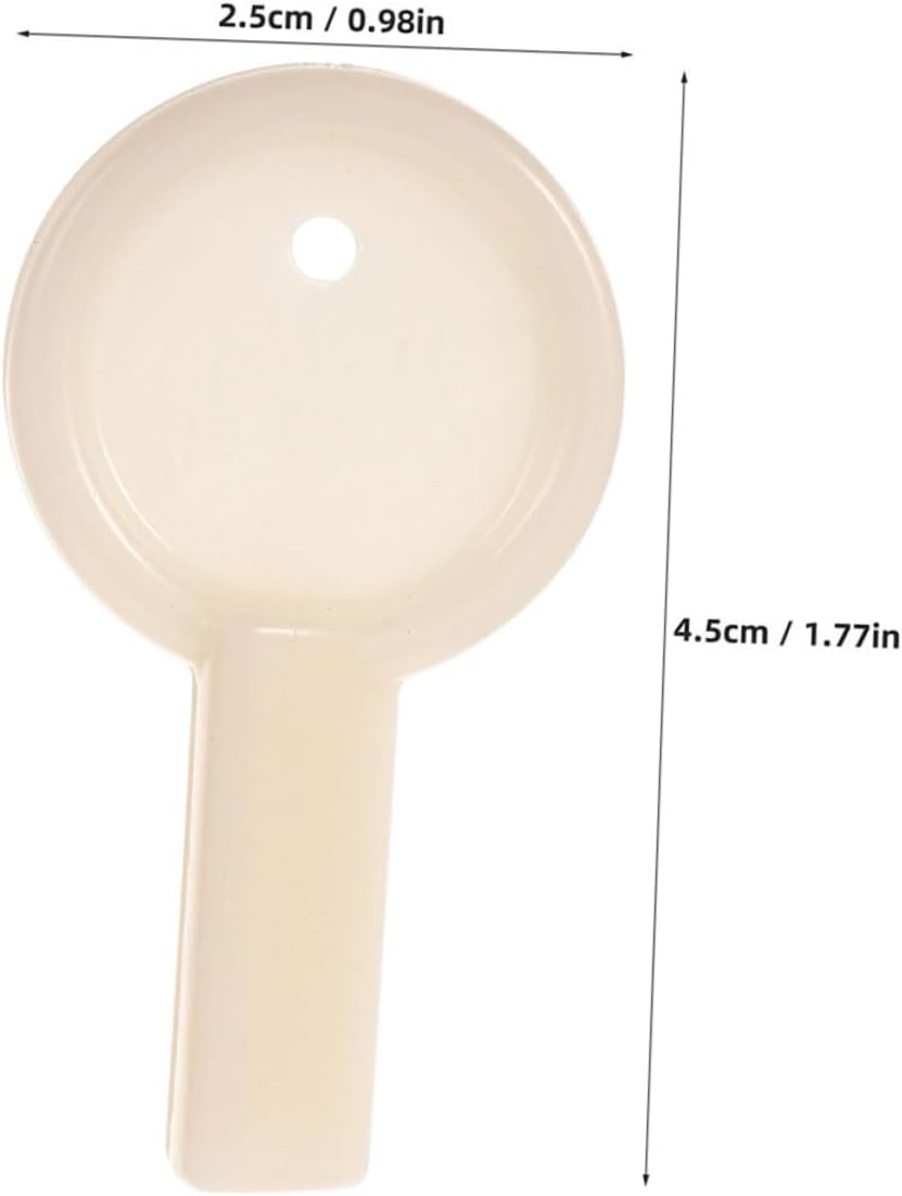 CHILDWEET 2pcs Paper Dispenser Key Paper Towel Dispenser Key Replacement Plastic Lock Cylinder for Toilet