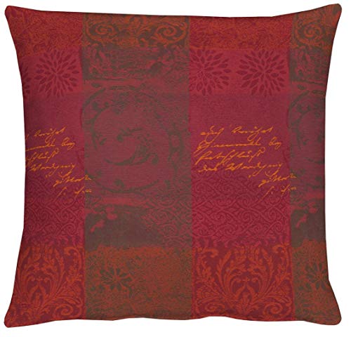 APELT 3042 40x40 30 Kissenhülle, Polyester, bordeux, 40 x 40 cm