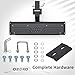 OEDRO Aluminum Towing Hitch Steps for Truck/Car/SUV Vehicles with 2
