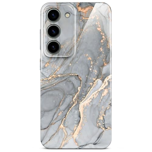 Coque protection appareil photo Samsung S23 rigide marbrée Bliss