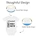 Qixiaccvk Straight Outta Holy Water Bodysuit, Cute Dad and Baby Matching Outfits Baptism Gifts for Boys Girls, Infant Fashion Clothing for 0-24 Month (White, 18-24 Month)