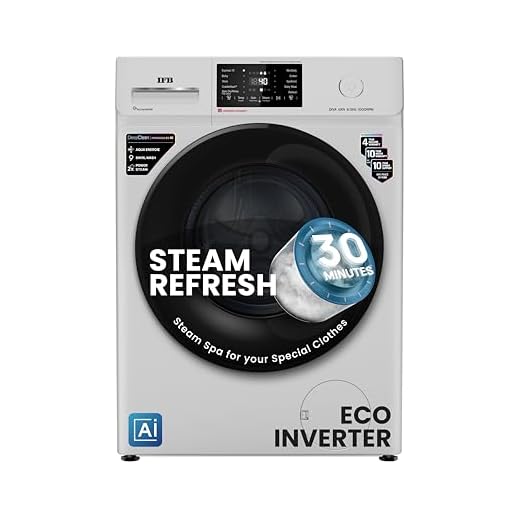 IFB 6 Kg 5 Star Powered by AI with 9 Swirl Wash, Fully Automatic Front Load Washing Machine (DIVA GXN 6010, Steam Refresh Program with Eco Inverter, Grey)