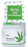 M.Y.L Gel de Masaje con Aceite de Cannabis, Romero, Alcanfor y Mentol - Calmante para Dolor - 300ml