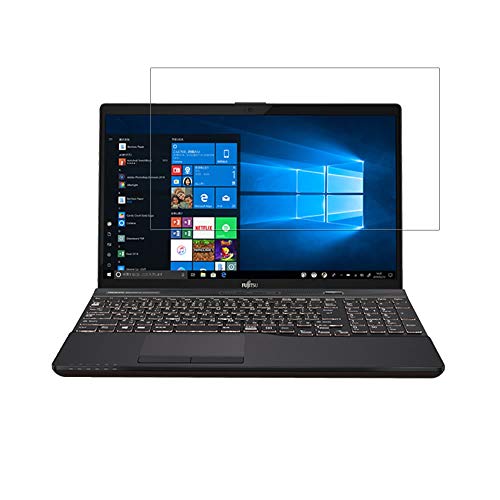 ClearView(�N���A�r���[) Fujitsu LIFEBOOK AH53/D1 FMVA53D1 2019�N4�����f�� 15.6�C���`�Ή� �t�� �ی� �t�B���� ������ ���ׂ��� �R�� �R�E�C���X �^�C�v
