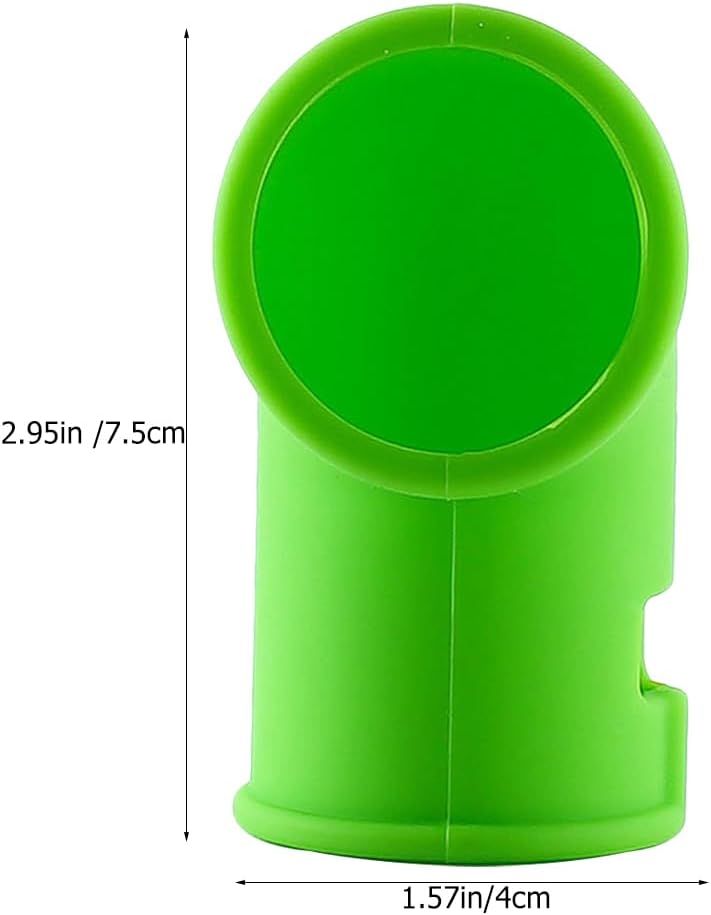 Mikikit 2 Pack Silicone Steam Release Diverters for Pressure Cookers Universal Cooker Accessories Lightweight 2.95X1.57X1.18In Vent Tubes for Quick Steam Release Protects Kitchen Cabinets