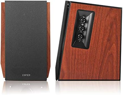 Edifier R1700BTs Active Bluetooth Bookshelf Speakers - 2.0 Wireless Near Field Studio Monitor Speaker - 66w RMS with Subwoofer Line Out - Wooden Enclosure