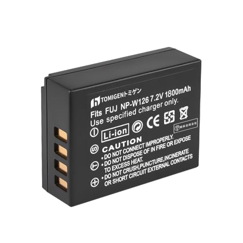 �Ή� X-H1/Pro3/T2/T20/T3/T30 �݊��J�����o�b�e���[ 7.2V�A1830mAh NP-W126S 6HK [���s�A���i] | X-T1 X-T10 X-T100 X-Pro2 X-M1 X-A3 X-E3 X-S10 X-T200 X