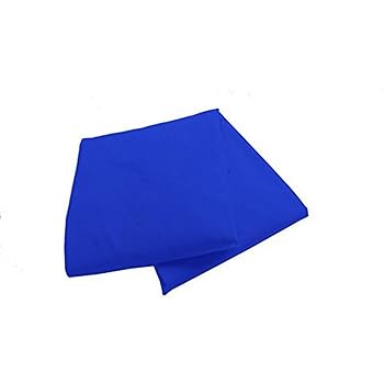 royal blue crib sheet
