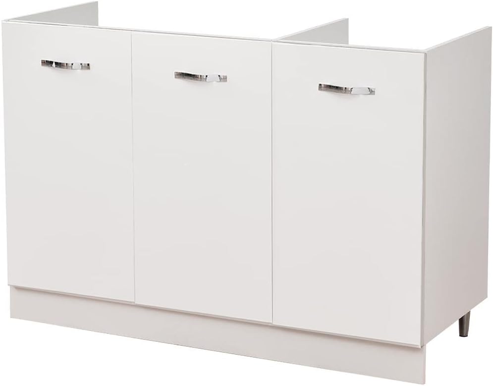 Mobile Sottolavello Shally Dogan | 2 Ante | 80x50x85 Cm | Legno Olmo | Cucina Componibile