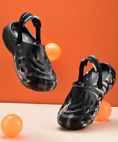 Image of Zoom FLTM06 Men's Clogs /Sandals with Adjustable Back Strap Ultra Soft & Flexibility Anti Skid Comfortable Waterproof Daily Mules Clogs /Sandals for Men