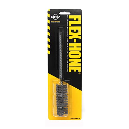 Image of Brush Research BC10080AO Flex-Hone, 1 inch (25.4mm) Diameter, 80 Grit, Aluminum Oxide, for Aluminum, Brass, Bronze and Softer Non-Ferrous Materials