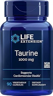 Life Extension Taurine 1000 Mg 90 Capsules