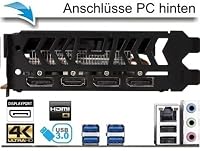 shinobee High End Gaming PC AMD Ryzen 7 5700X 16 Threads 4.60GHz - GeForce RTX 5060 8 GB - 32 GB DDR4-1 TB SSD NVME - Windows 11 - WLAN - Gamer PC Computer Rechner - #8021 – Ansicht 2