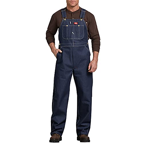 Dickies Mens Big-Tall Bib Overalls and Coveralls Workwear Apparel, Indigo Rigid, 56W x 32L US by Dickies - Used condition - US$24.84