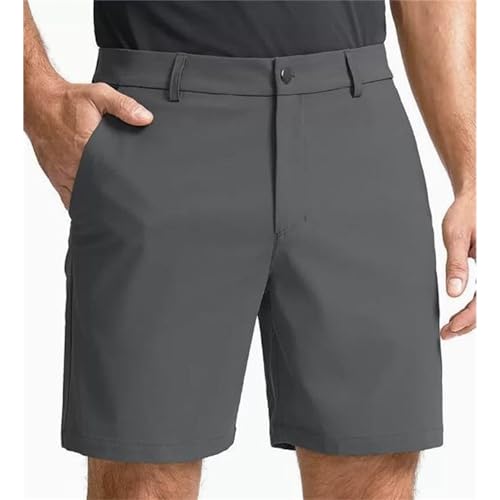 Men's Golf Shorts Quick Dry Stretch Athletic Casual Shorts with Pockets Lightweight Dress Work Travel Summer2