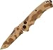 Schrade – nóż składany – długość noża zamkniętego: 11,43 cm – Push Button Lock Camo – ostrze typu tanto
