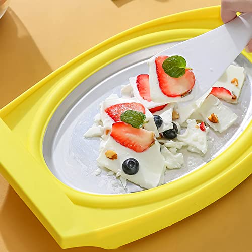 Eisplatte MNJR Gerollte Eismaschine für DIY Eiscreme Rollen