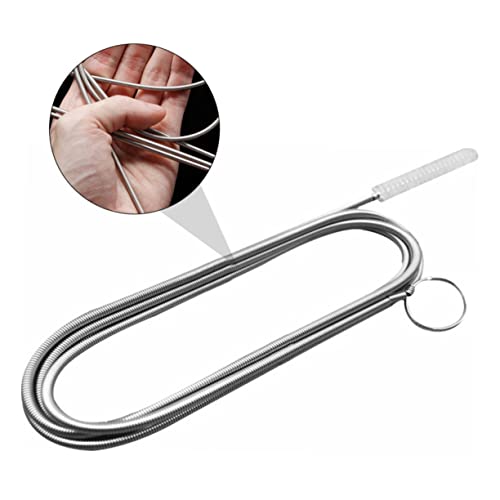 Herramienta para destapar orificios de drenaje de refrigerador POPETPOP, 2 piezas, para limpieza de desagües de cocina y baño miniatura 3