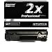 Produktbild 2X EuroPro Toner kompatibel für Canon PC-D440 PC-D450, 0263B002 FX10 Black 263B002AA Schwarz