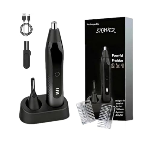 AsBellt Ear and Nose Hair Trimmer for Men, 2026 USB