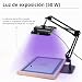 Imagen de Caydo Kit de serigrafía de 54 piezas Inculde de 50 W LED de exposición UV