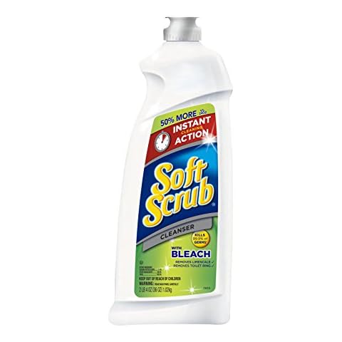 Soft Scrub Cleanser with Bleach, 36 OZ Bottle (Pack of 6) Cover