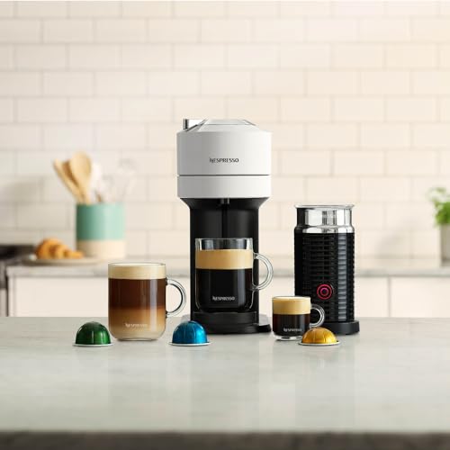 Nespresso Vertuo Next Coffee and Espresso Machine with Aeroccino by De'Longhi, White by Nespresso - Image 4