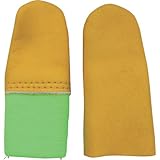 [ウインセス] 牛革指サック 男性 親指用 グリーン 4017M1-GR