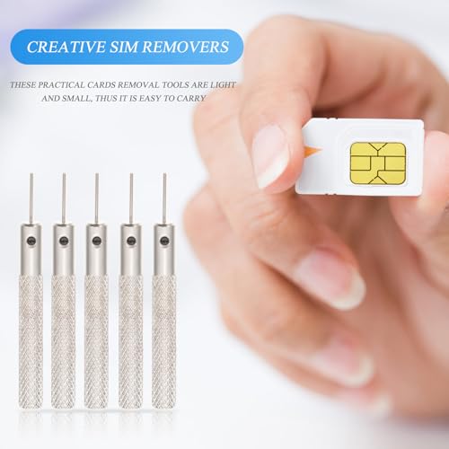 Agujas para bandeja de teléfonos inteligentes HOOTNEE y extractor de tarjeta SIM 7