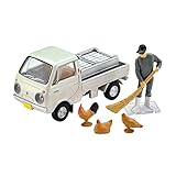 トミーテック (TOMYTEC) トミカリミテッドヴィンテージ 1/64 LV-198b マツダ ポーターキャブ 三方開 白 フィギュア付 完成品