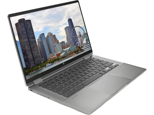 Hp 2023 Convertible 2-In-1 Chromebook, 14" Fhd Ips Touchscreen, Intel 11Th I3 Processor Up To 4.10Ghz, 8Gb Ram, 192Gb Storage(128Gb Ssd+64Gb Msd), Super-Fast 6Th Gen Wifi, Chrome Os(Renewed) #TOP4