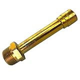 Haltec 326 Large Bore Screw On Air Chuck Full Flow 1/2' NPT External Thread
